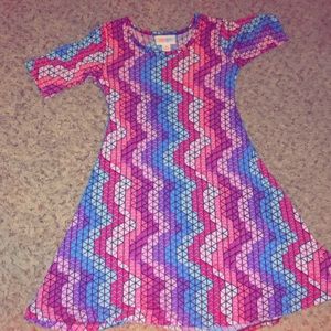 LulaRoe Kids Slinky dress!